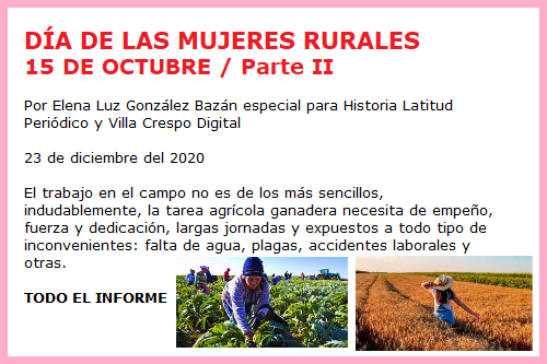 MUJERES RURALES PARTE II